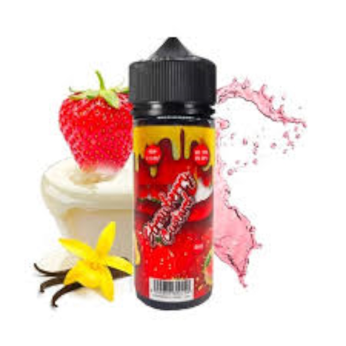 Strawberry Custard (shortfill) - Fizzy Juice