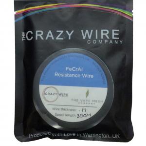 200m superfine kanthal fecral wire brand crazy wire i svart plastförpackning
