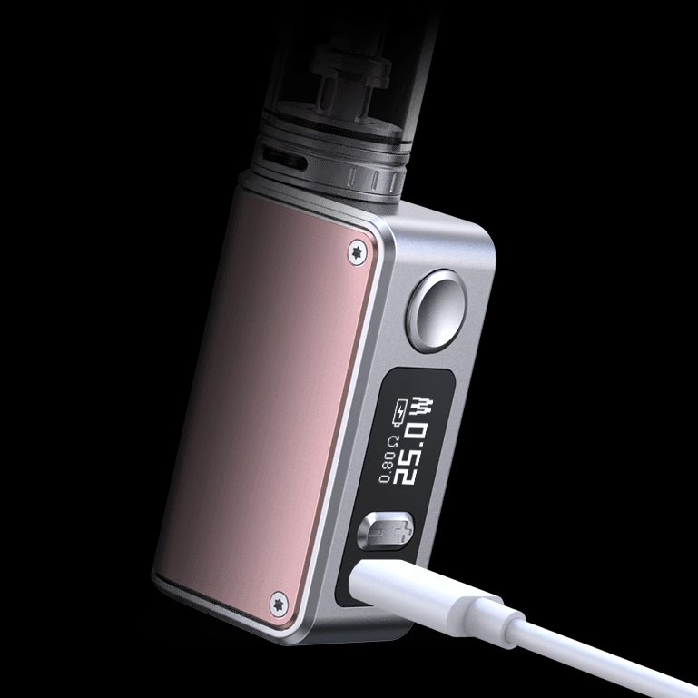 En bild som visar hur du laddar en Eleaf istick mini 2.