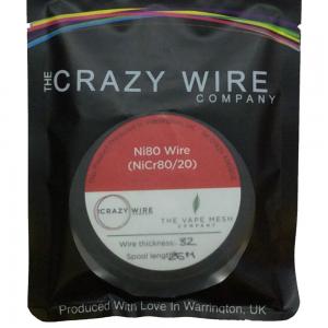 25m ni80 nichrome wire from crazy wire i förpackning