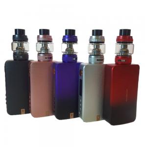 five luxury vape kits of sort vaporesso gen s in colors black, rose gold, purple, silver and red