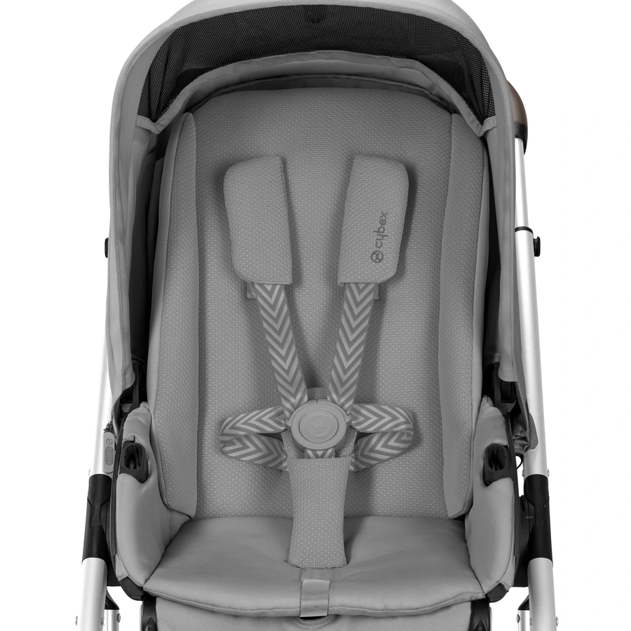 cybex GOLD Carro de bebé Talos S Lux Silver Lava Grey 