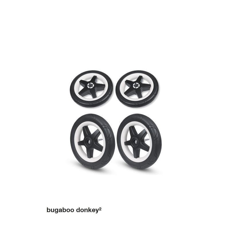 bugaboo donkey black wheels