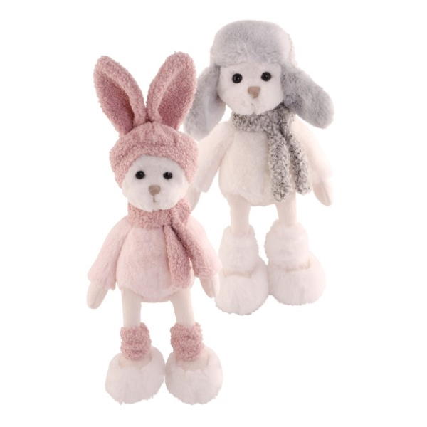 pink bunny teddy