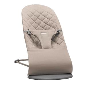 Baby Björn Bouncer Bliss Sand Gray Cotton