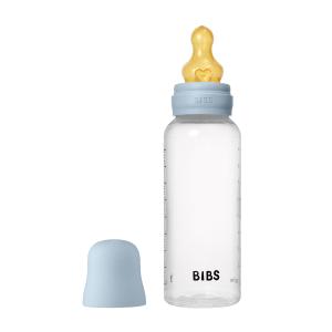 BIBS Baby Bottle Latex 270 ml Baby Blue