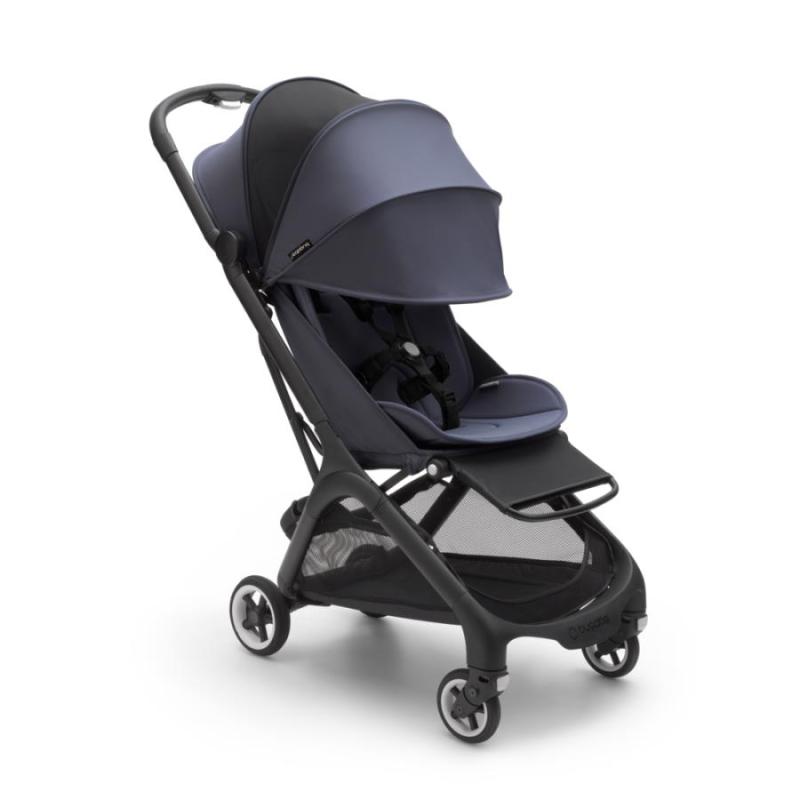 Bugaboo Butterfly BLACK / STORMY BLUE - STORMY BLUE Complete Stroller