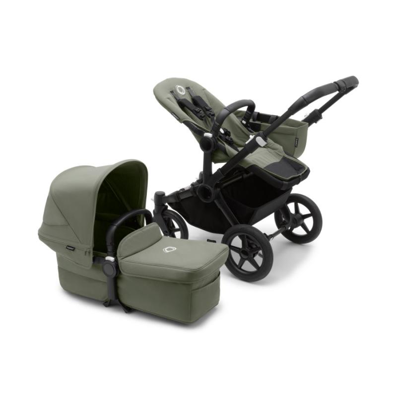 Bugaboo Donkey5 Mono BLACK / FOREST GREEN - FOREST GREEN Complete Stroller