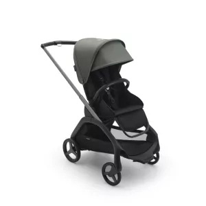 Bugaboo Dragonfly GRAPHITE / MIDNIGHT BLACK - FOREST GREEN Complete Pushchair