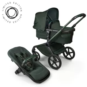 Bugaboo Fox5 NOIR Limited Edition MIDNIGHT GREEN Complete Stroller