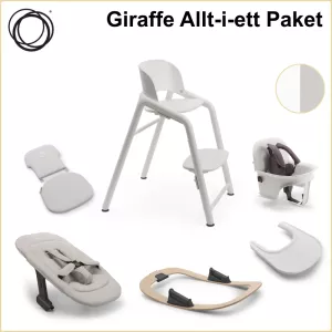 Bugaboo Giraffe All-in-one Bundle WHITE