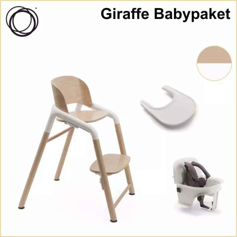 Bugaboo Giraffe Baby Bundle NEUTRAL WOOD / WHITE