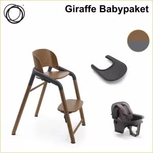 Bugaboo Giraffe Baby Bundle WOOD GREY