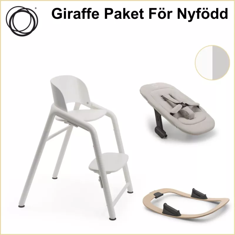 Bugaboo Giraffe Newborn Bundle WHITE