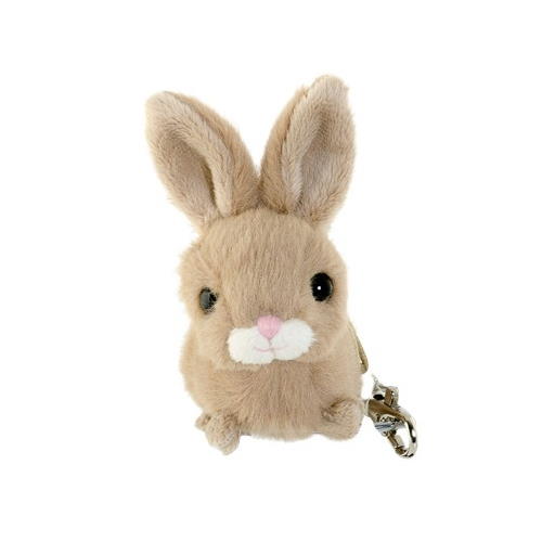 Bukowski Zeus & Hera Taupe Rabbit 10 cm Key Ring