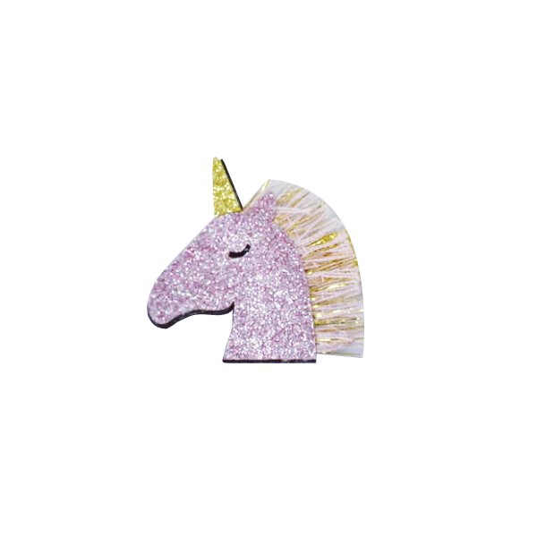 Busy Lizzie Hair Clip Unicorn Pink