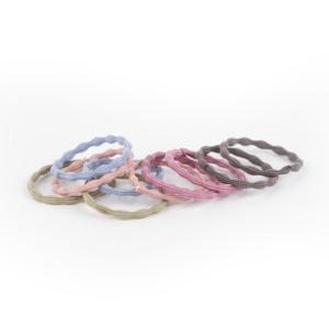 Busy Lizzie Hair Ties Mini Dusty Pastels 10-pack