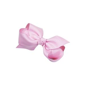 Busy Lizzie Hair Clip With Big Bow Light Pink