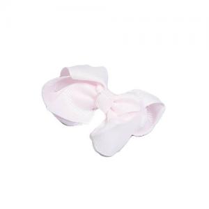 Buzy Lizzie Crocodile Clip with a Bow Light Pink