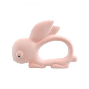 ​​​Carlo Baby Bath Toy & Teether Bunny Pink