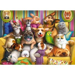 Castorland Pussel 70 Bitar Playful Pets