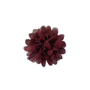 Creamie Flowerpins Hair Clip & Brooch Flower Wine Red