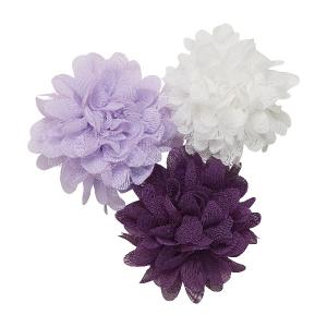Creamie Flowerpins Hårspänne Brosch 3-pack Pastel Lilac
