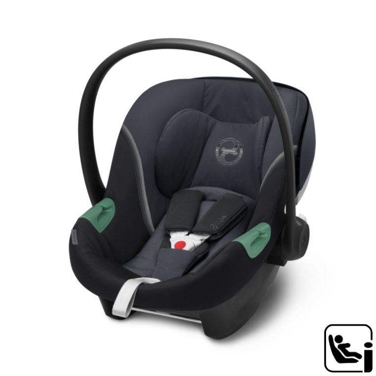 Cybex Aton S2 i-Size Infant Car Seat Deep Black