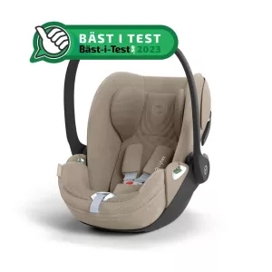 Cybex Cloud T I-Size Infant Car Seat COZY BEIGE PLUS fabric