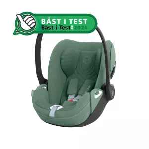 Cybex Cloud T I-Size Infant Car Seat GREEN PLUS PLUS fabric