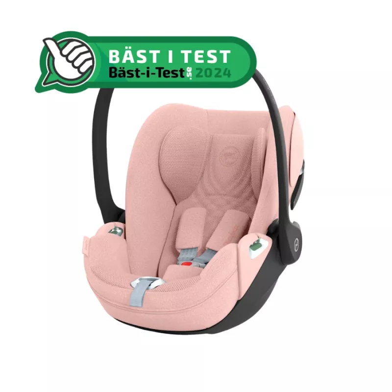 Cybex Cloud T I-Size babyskydd PEACH PINK PLUS-tyg