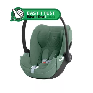 Cybex Cloud T I-Size Infant Car Seat GREEN PLUS PLUS fabric