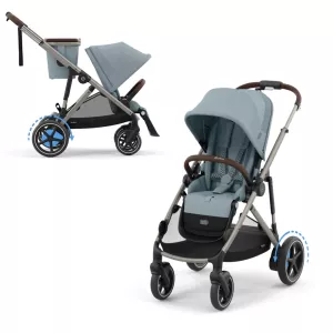 Cybex eGazelle S TAUPE / STORMY BLUE - Sittvagn