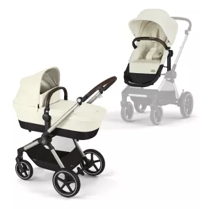 Cybex Eos Lux TAUPE / SEASHELL BEIGE Barnvagn