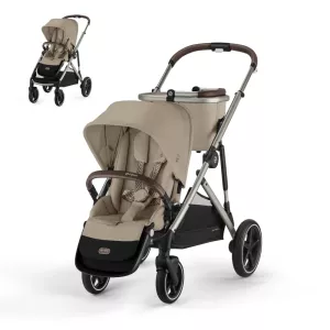 Cybex Gazelle S TAUPE / ALMOND BEIGE - with one seat