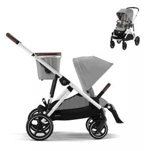 Cybex Gazelle S SILVER / STONE GREY - Sittvagn