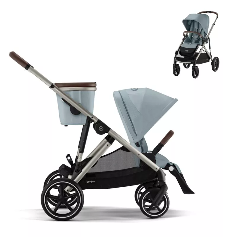 Cybex Gazelle S TAUPE / STORMY BLUE - Sittvagn