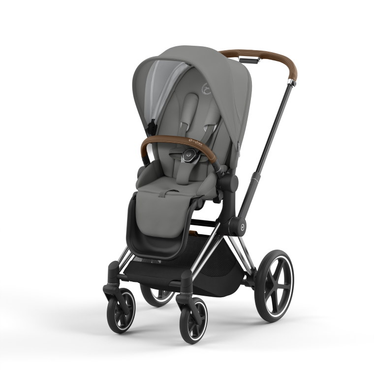Cybex Priam LUX Sittvagn CHROME/ BROWN Chassi SOHO GREY (G4)