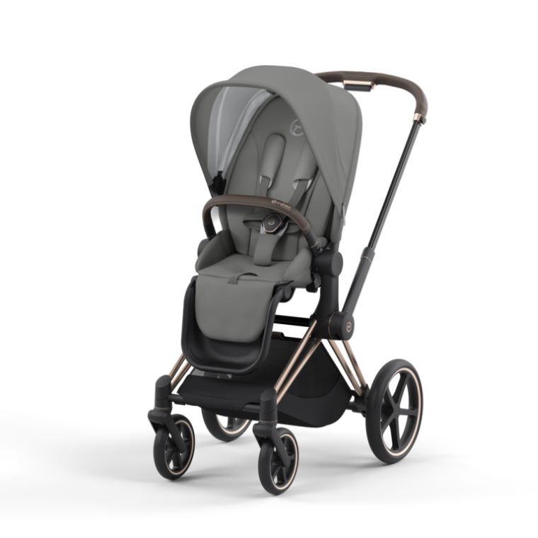 Cybex Priam LUX Sittvagn ROSEGOLD Chassi SOHO GREY (G4)