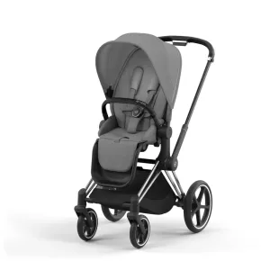 Cybex Priam LUX Stroller CHROME/ BLACK Chassis MIRAGE GREY (G4)