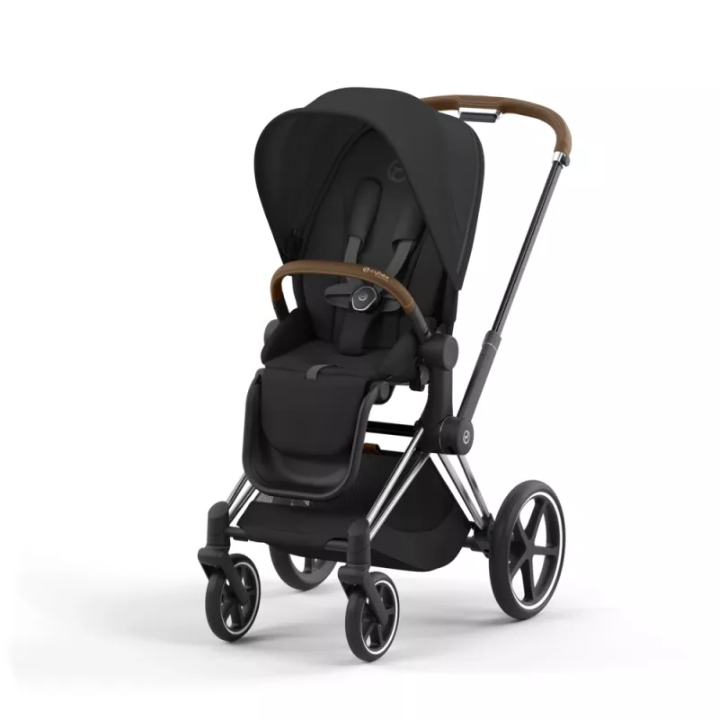 Cybex Priam LUX Stroller CHROME/ BROWN Chassis SEPIA BLACK (G4)