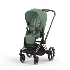 Cybex Priam LUX Stroller ROSEGOLD Chassis LEAF GREEN (G4)
