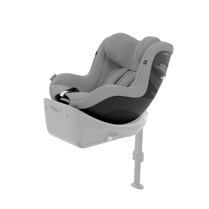 Cybex Sirona G I-Size Bilbarnstol STONE GREY PLUS-tyg (NY)