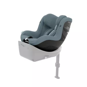 Cybex Sirona G I-Size Bilbarnstol STORMY BLUE PLUS-tyg (NY)