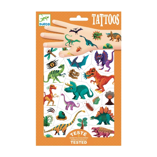 Djeco Tatuering Tattoos Dino Club