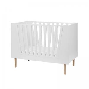 Done By Deer Baby Cot 60 x 120 cm White (Little Interiors)