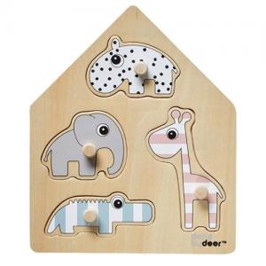 Done By Deer Knoppussel 4 Figurer 