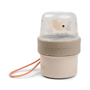 Done By Deer To Go 2-Way Snack Container Lalee Sand Mini