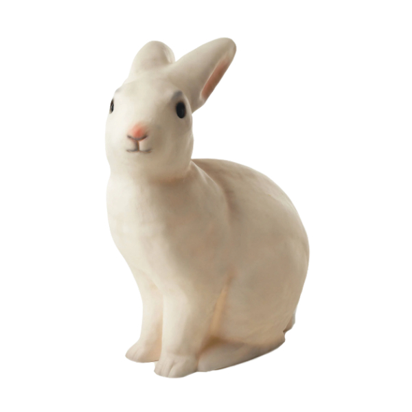 Egmont Toys Table Lamp, Bunny Lamp - White