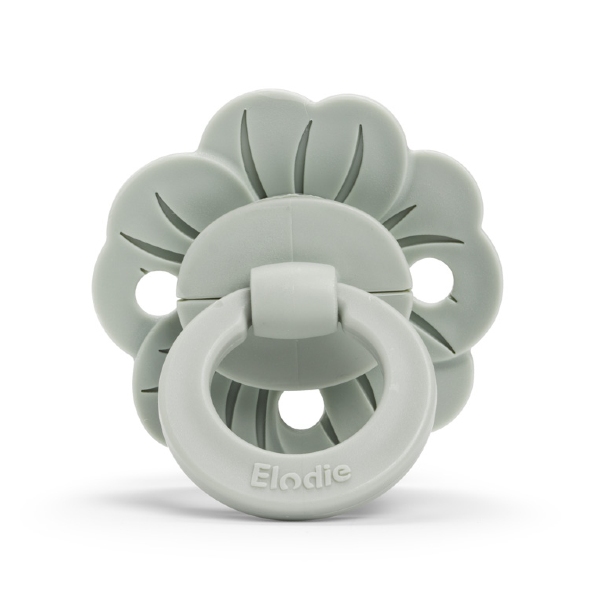 Elodie Pacifier Binky Bloom Mineral Green